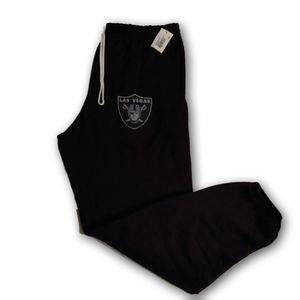 Las Vegas Raiders Athletic Joggers Sweatpants New